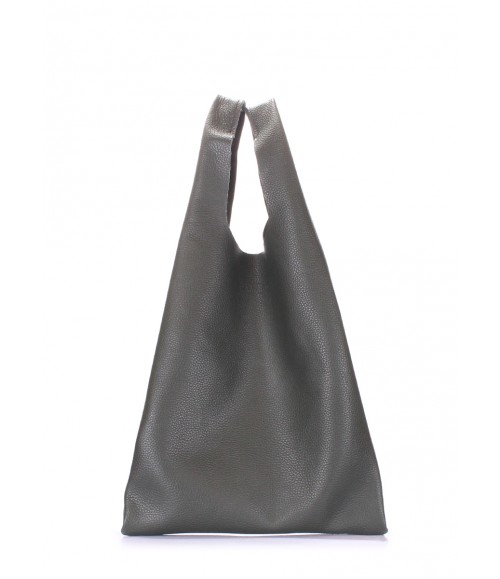 Кожаная сумка POOLPARTY Tote