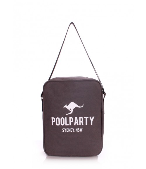 Мужская сумка POOLPARTY с ремнем на плечо