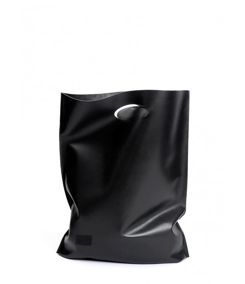Кожаная сумка POOLPARTY Shopper
